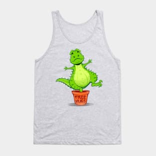 Cactus Rex Free Hugs Tank Top